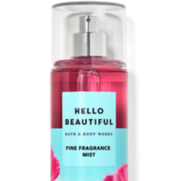 Bath & Body Works Hello Beautiful Fine Fragrance Mist 8 fl oz/236 ml - Picture 2 of 14